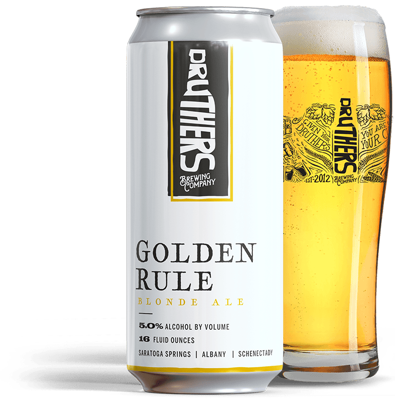 Druthers Golden Rule Blonde Ale